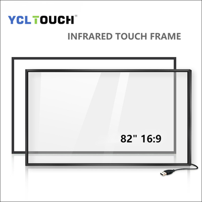 YCLTOUCH 82 Inch Infrared Multi Touch Screen Frame with 20 Touch Points